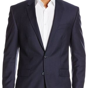 Ike Behar sports coat NWT size 42 Navy